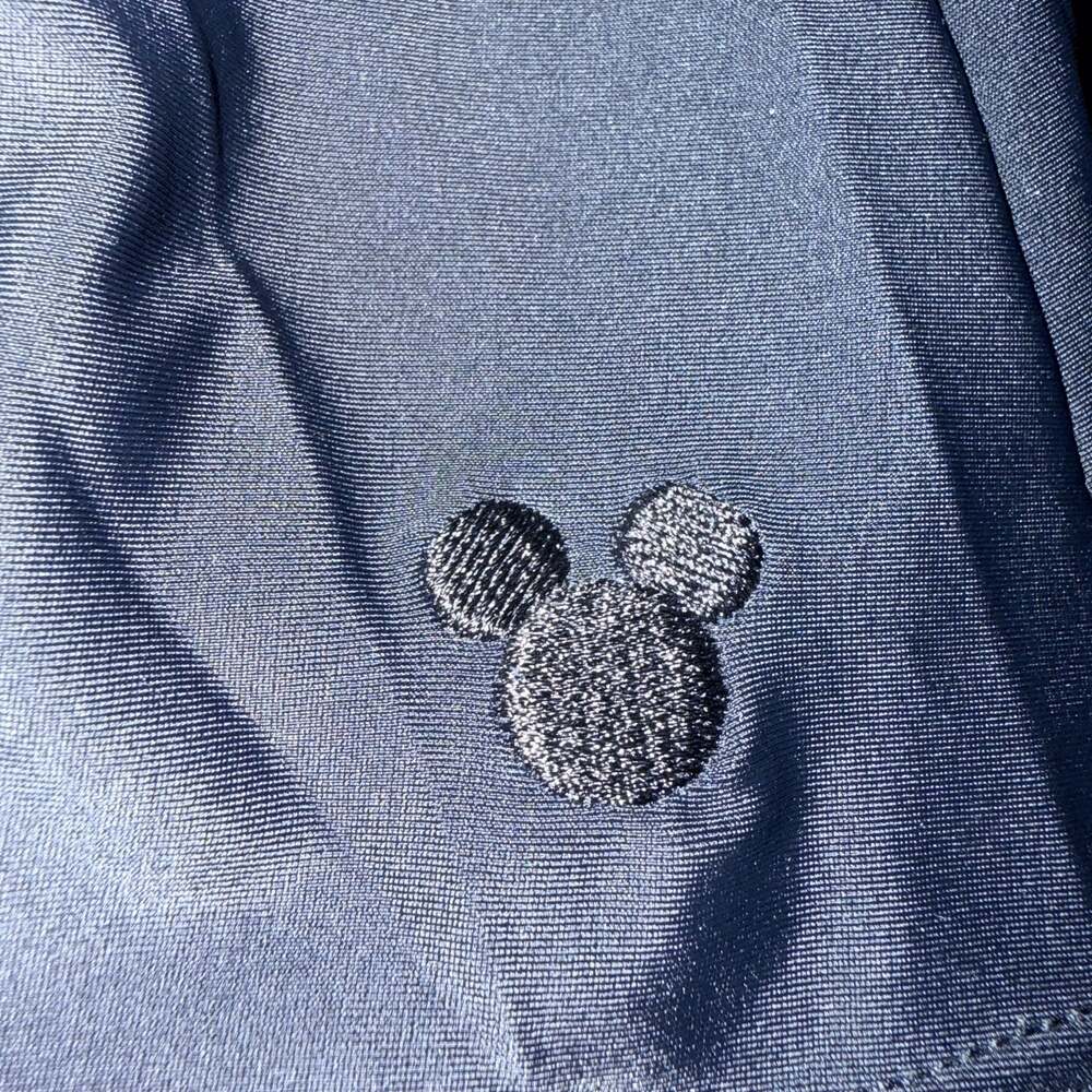 NWOT Disney Parks Black Mickey Mouse Swim Bikini Skirt Skort Size L - Picture 7 of 7